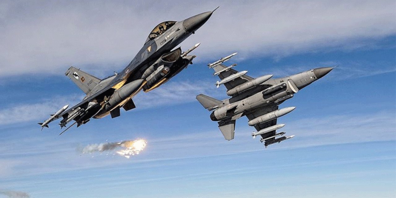 TSK'dan hava harekatı: 16 hedef imha edildi