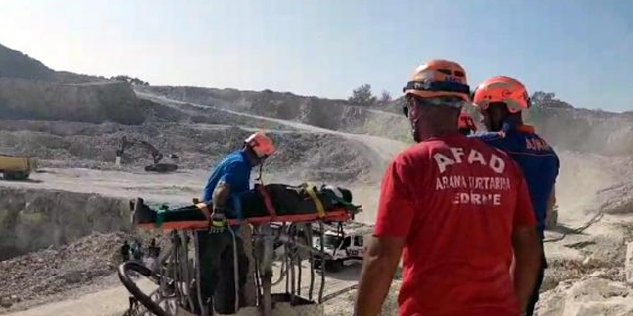 Bulgaristan'a geçerken yaralanan göçmen kurtarıldı