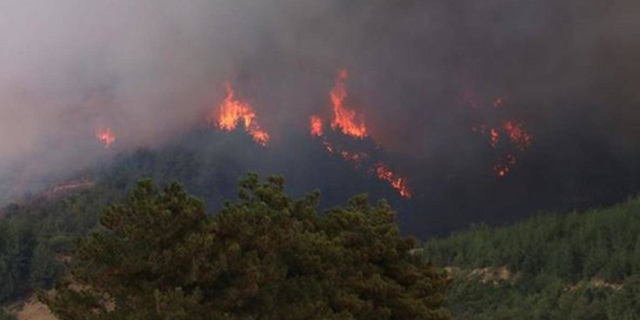 Ekiplerin bölgede soğutma çalışmaları sürüyor