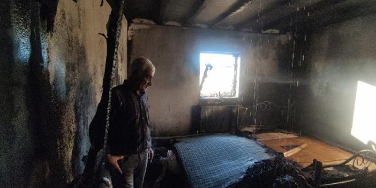 Bingöl’de yangın: 1 ev alevlerin arasında kaldı