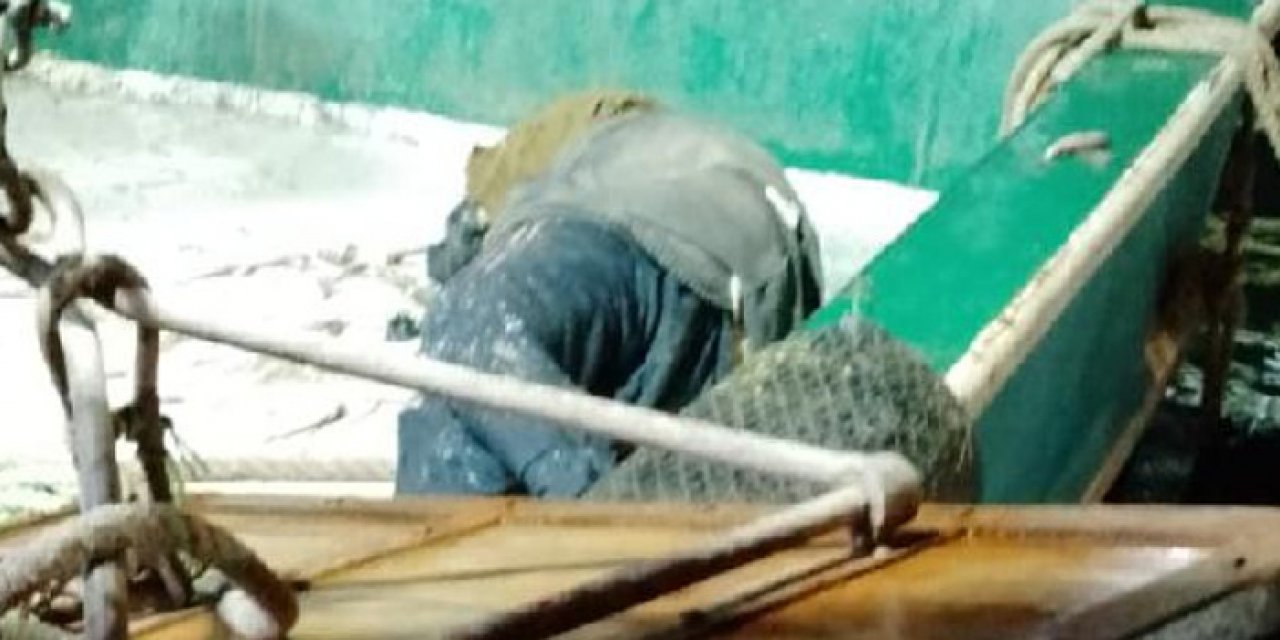 Balıkçıların ağına ceset takıldı