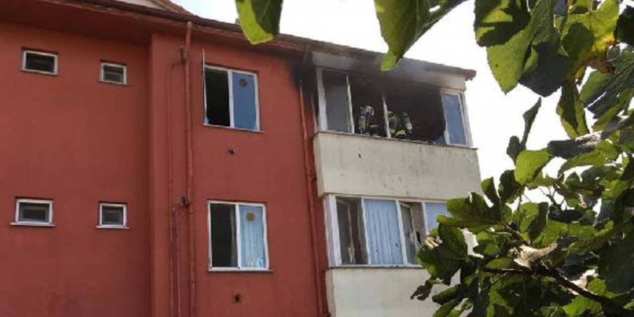 Bulaşık makinesi yangına neden oldu