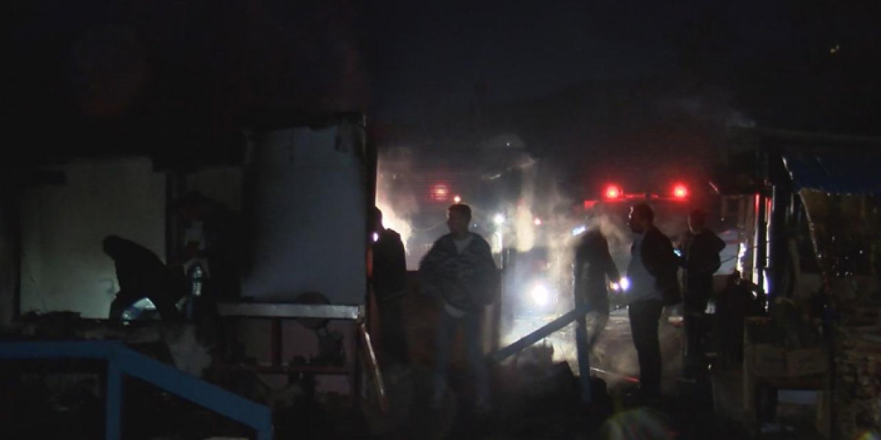 İstanbul’da piknik alanında yangın çıktı