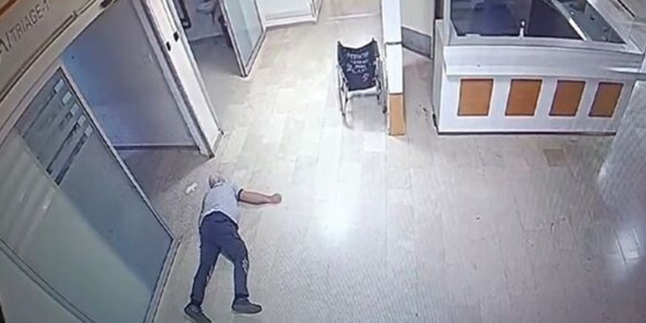 Çıkan arbedede krize yenik düştü