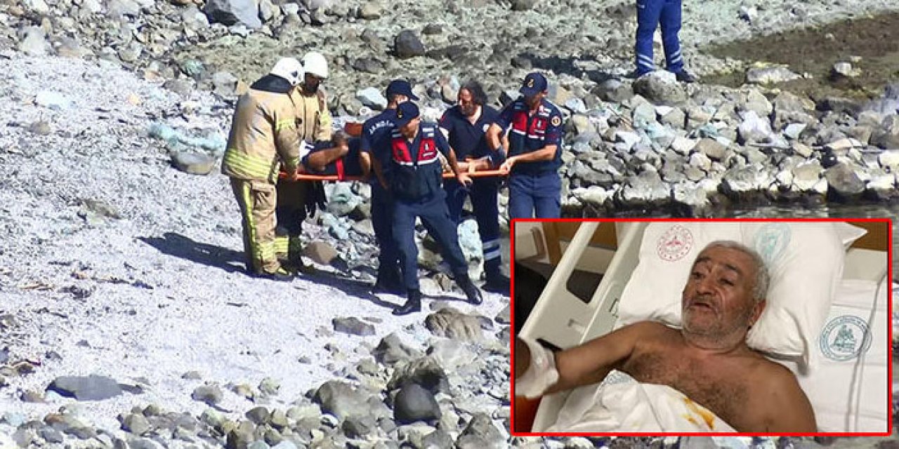 5 gün sonra kurtarılan adam yaşadıklarını anlattı