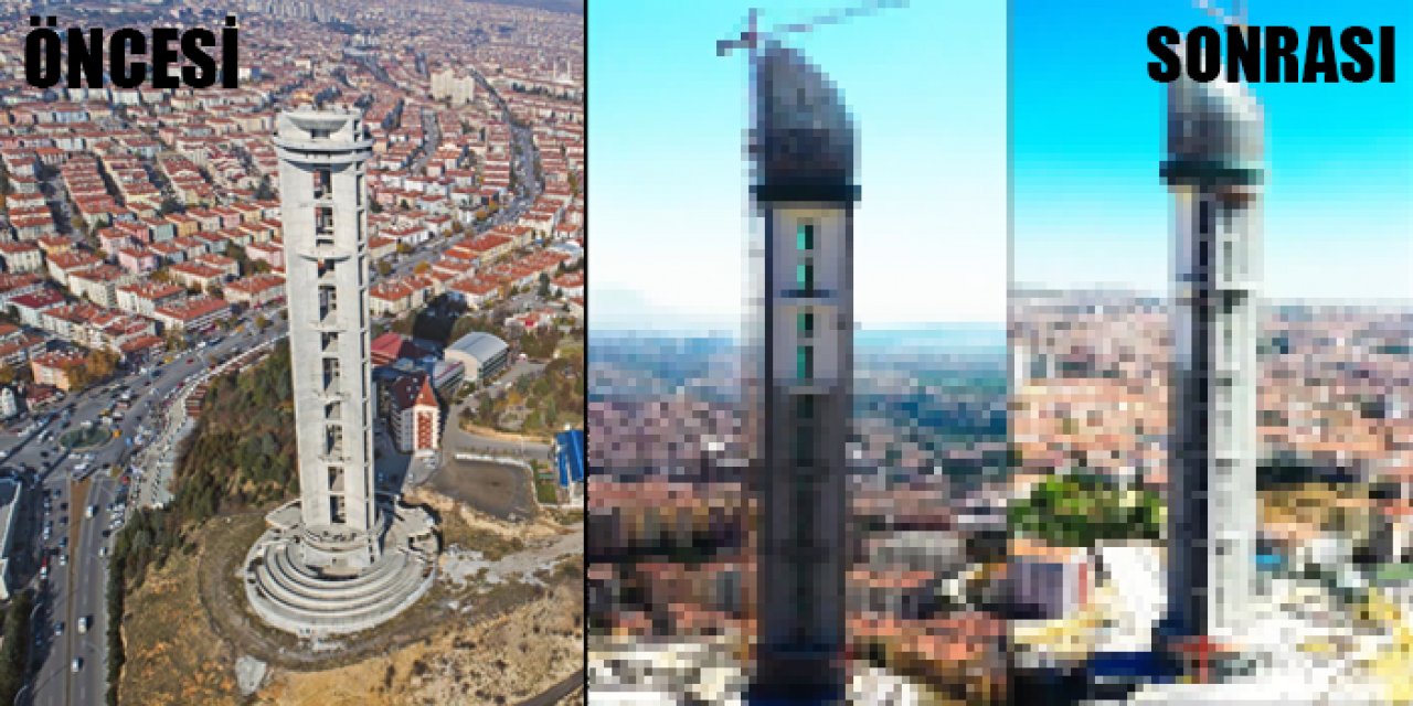 Atakule’nin rakibi açılıyor: İşte Ankara'nın gözdesi Cumhuriyet Kulesi’nin son hali