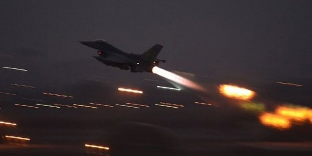 Suriye'nin kuzeyi vuruldu: Teröristlere ait 15 hedef imha edildi