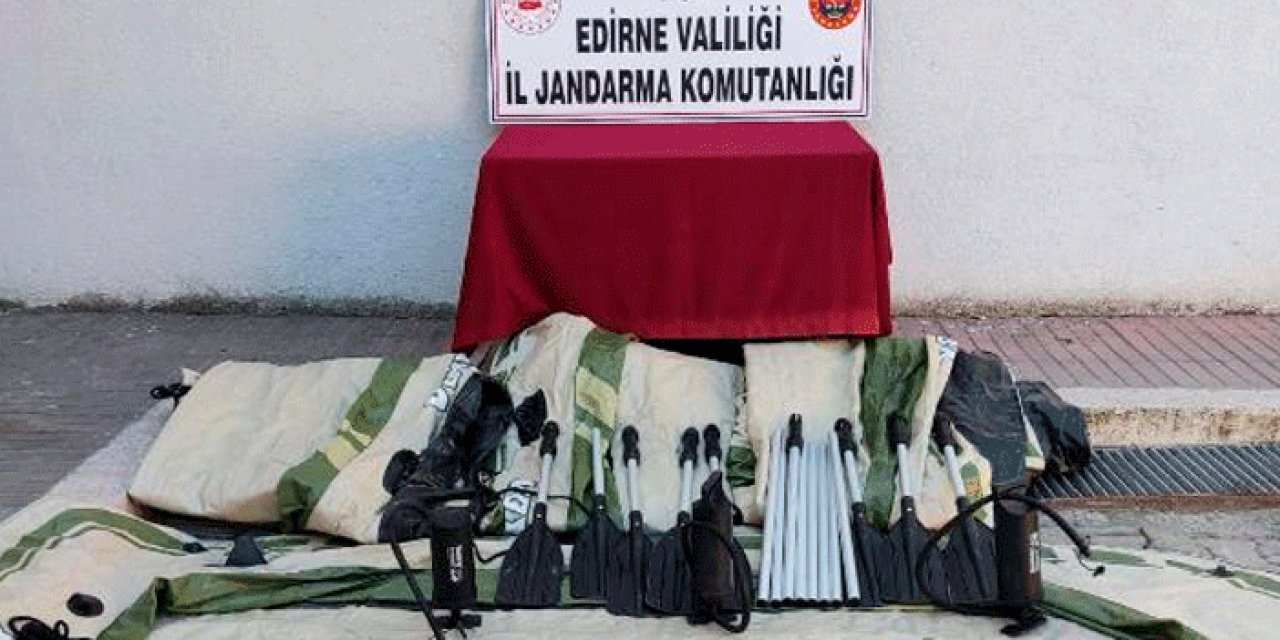 Botla kaçmaya çalışırken yakalandılar