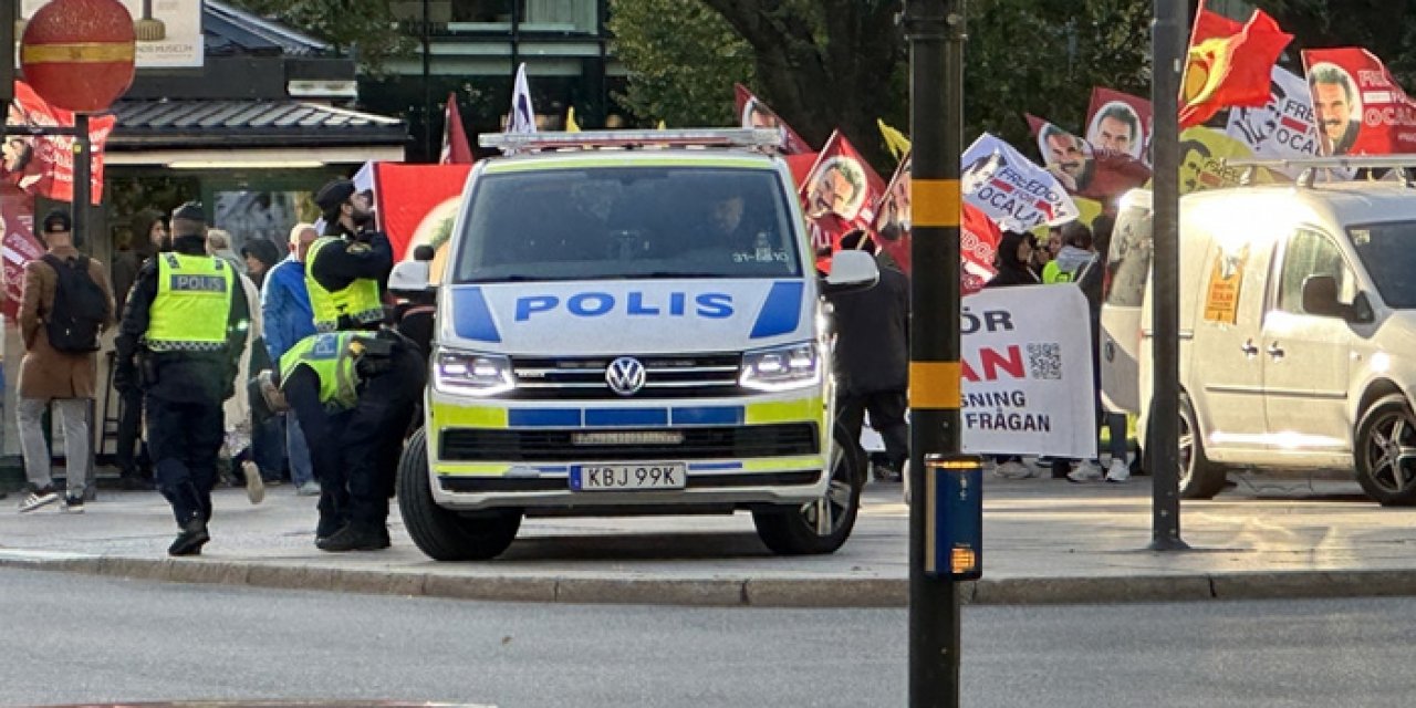 İsveç polisi nezaretinde terör propagandası!