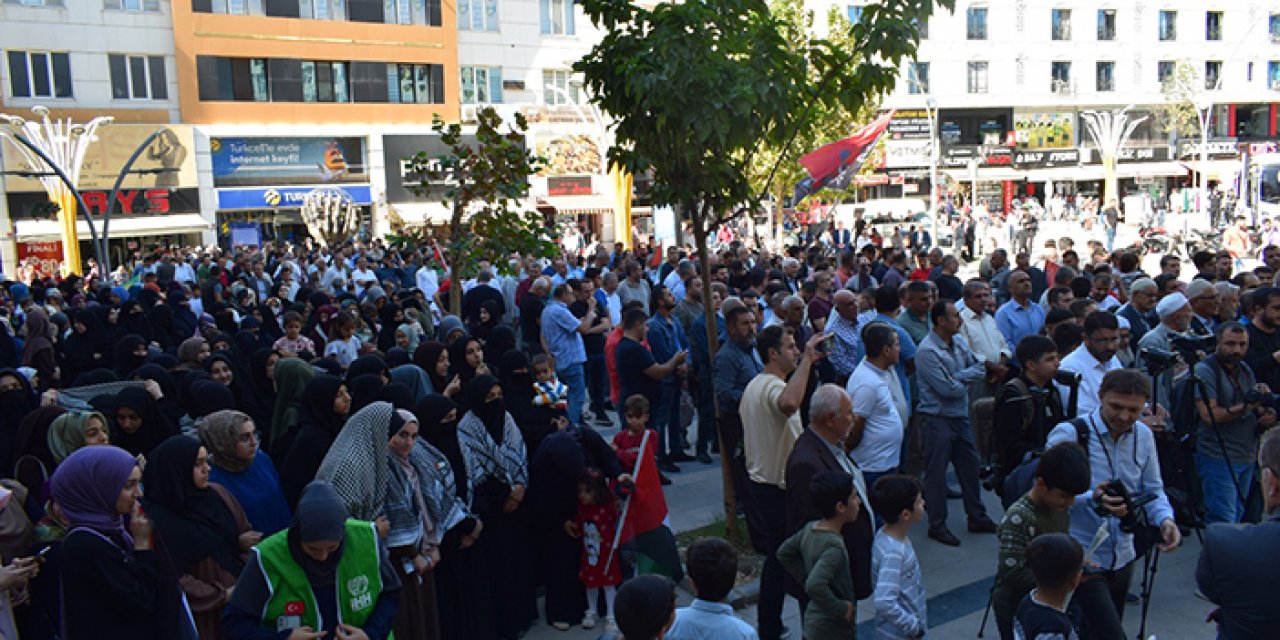 Batman’da Filistinliler için dua edildi