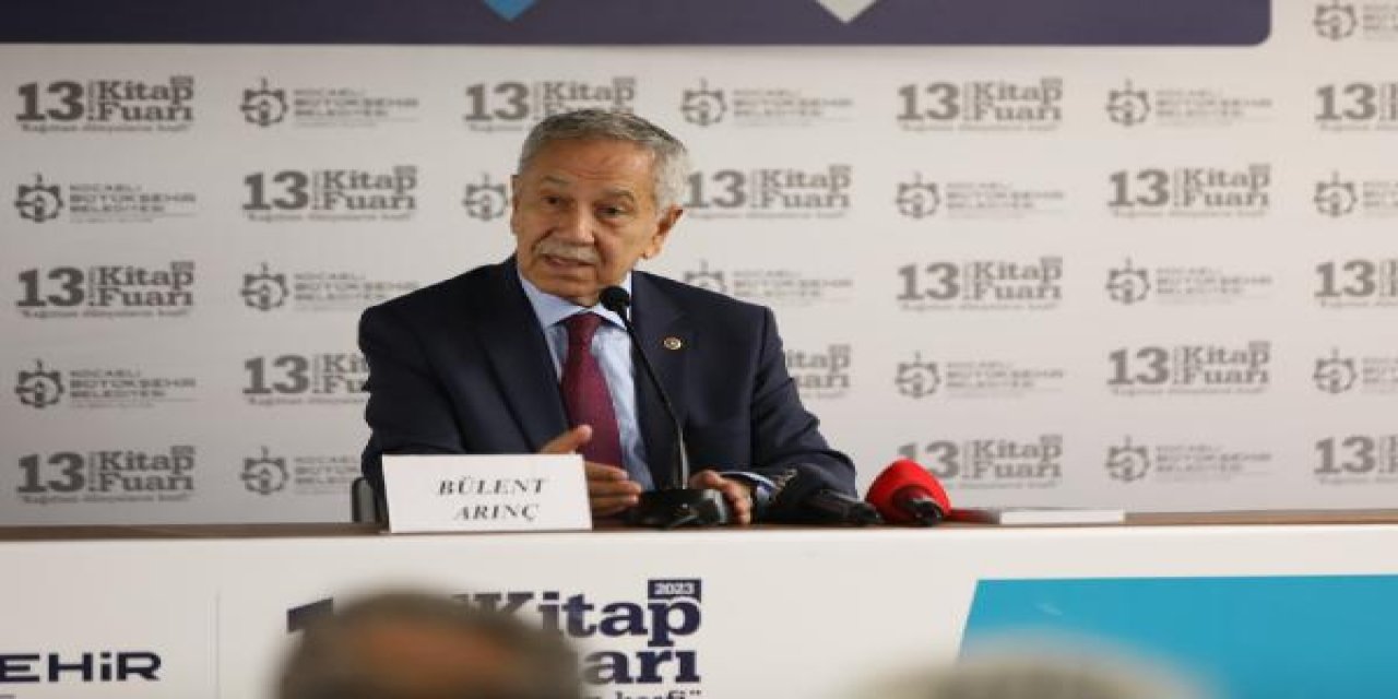 Bülent Arınç Hamas'ı eleştirdi