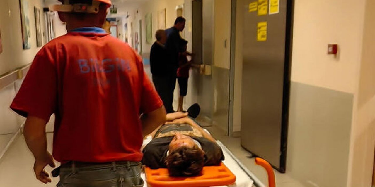 Babasına su götürürken balkondan düştü