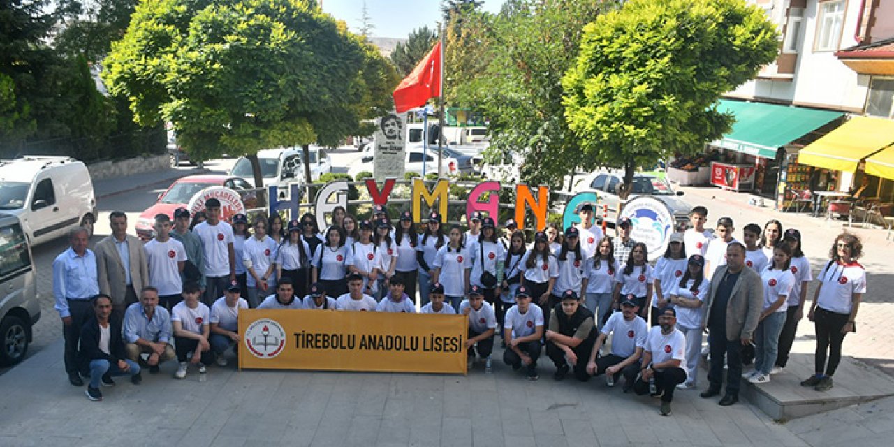 Haymana Tirebolulu gençleri ağırladı