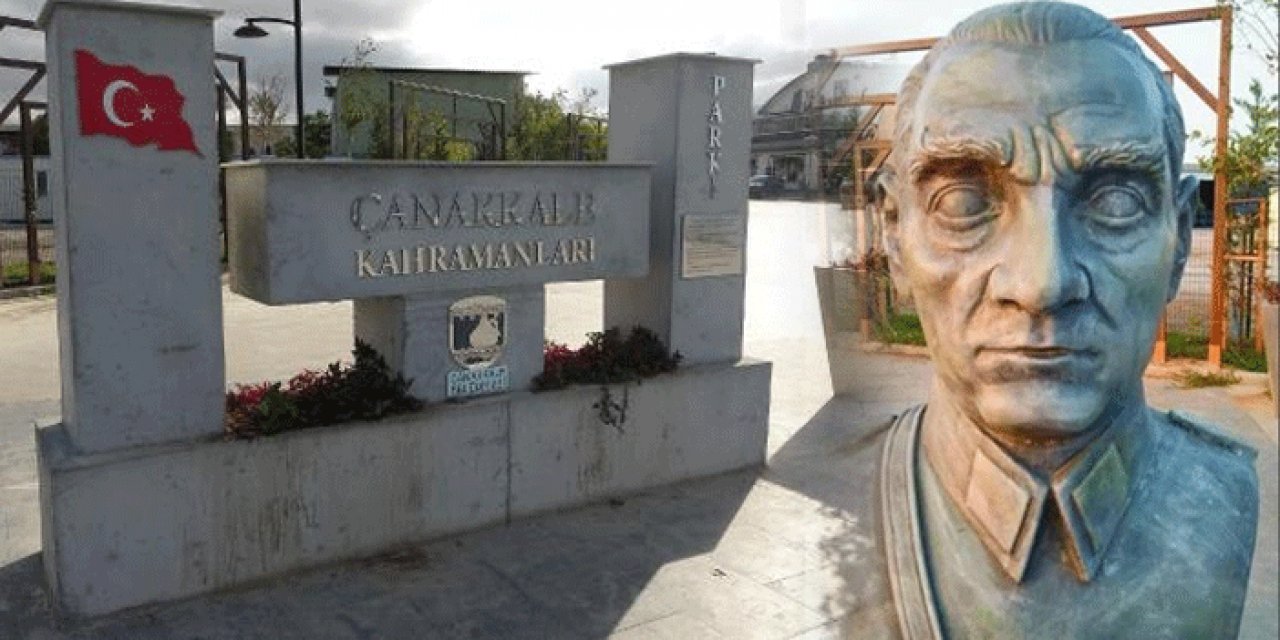 Tepkilere neden olmuştu: O Atatürk büstü kaldırıldı