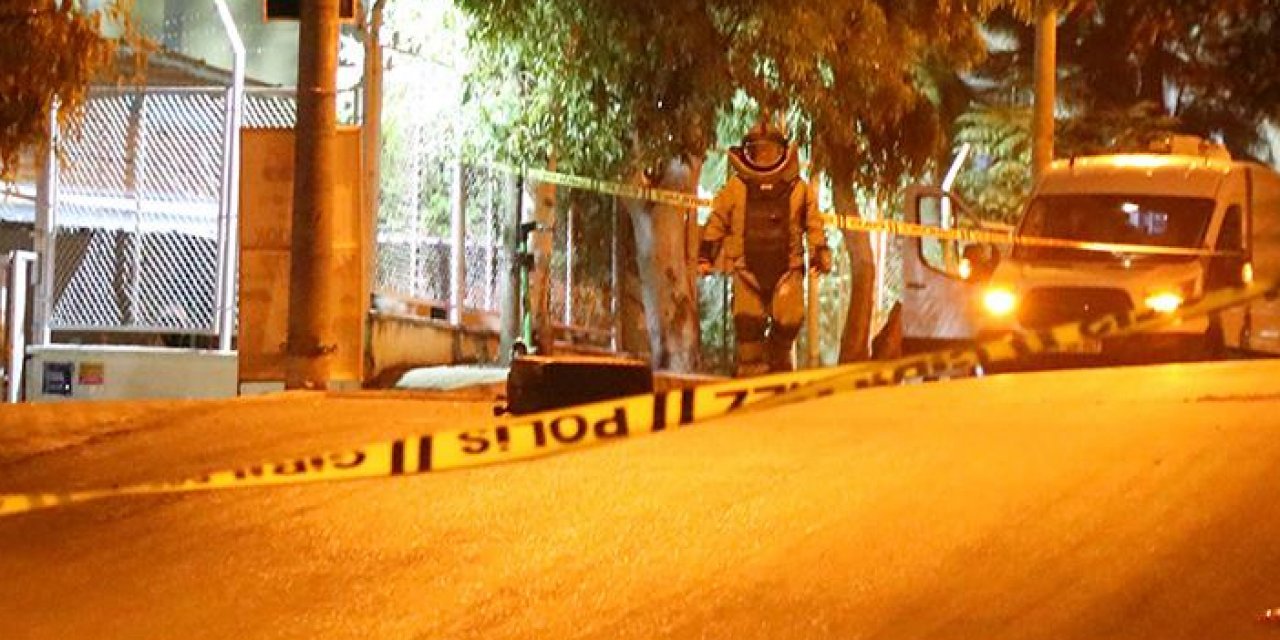 Sahipsiz bavul fünye ile patlatıldı