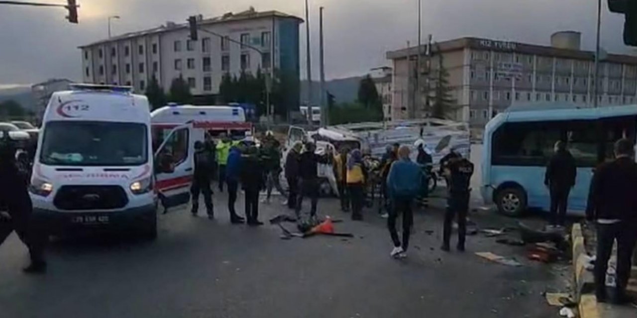 Karabük'te korkunç kaza: 11 yaralı