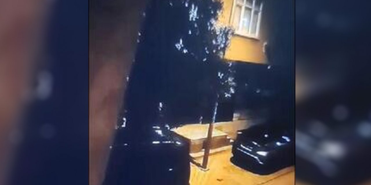 Boşanmak isteyen eşinin yaşadığı evini taşladı