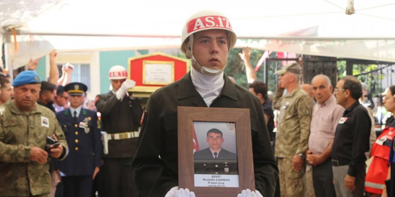 Şehit için son görev Hatay’da yapıldı