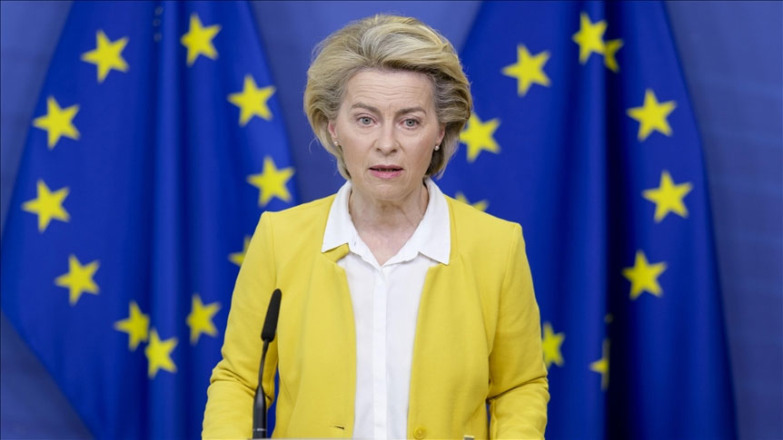 Avrupa Komisyonu Başkanı Ursula von der Leyen'den ikiyüzlü açıklama