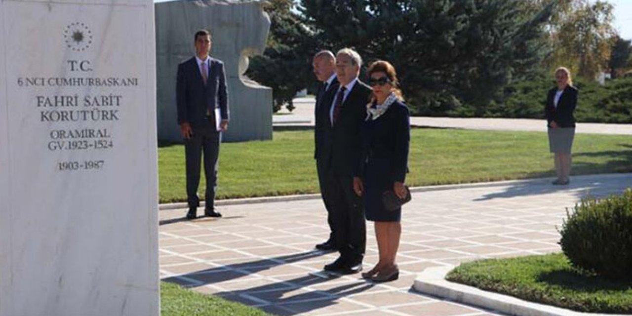 6'ncı Cumhurbaşkanı Fahri Korutürk törenle anıldı