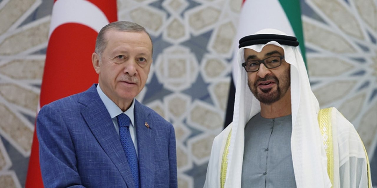 Cumhurbaşkanı Erdoğan Filistin için BAE başkanı ile görüştü