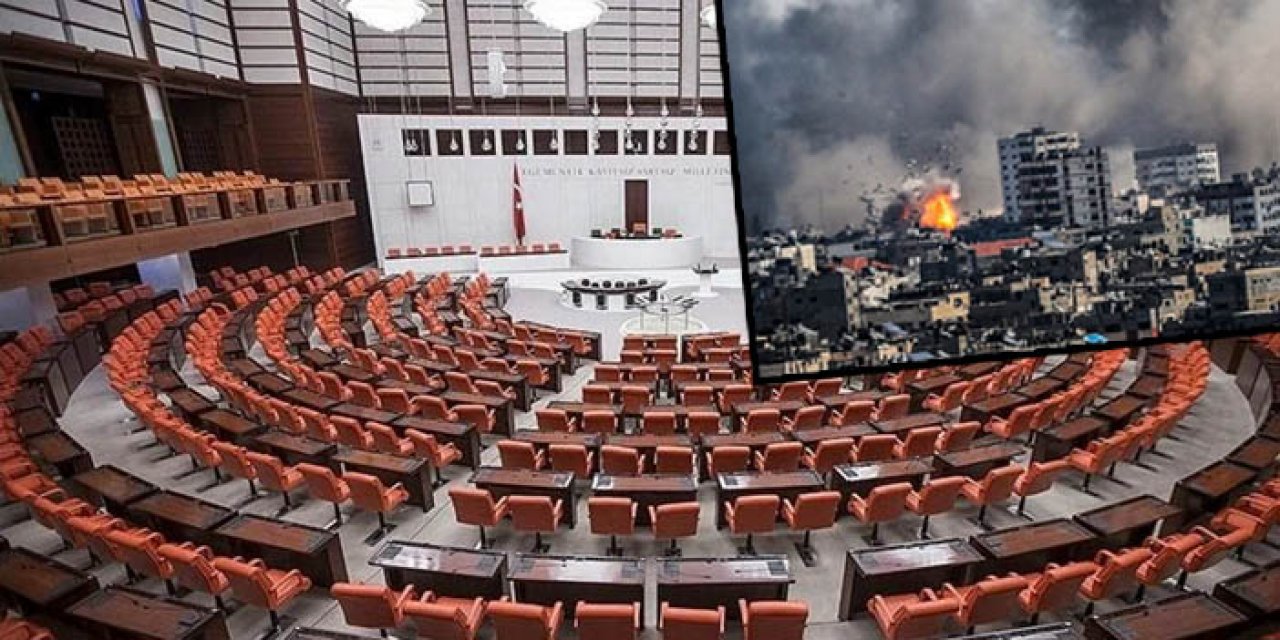 TBMM’den ortak "Filistin-İsrail" bildirisi yayımlandı