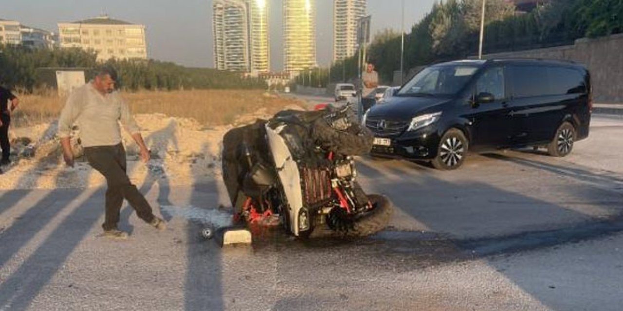 Gaziantep'te otomobil ile ATV çarpıştı: 2 ölü, 1 yaralı