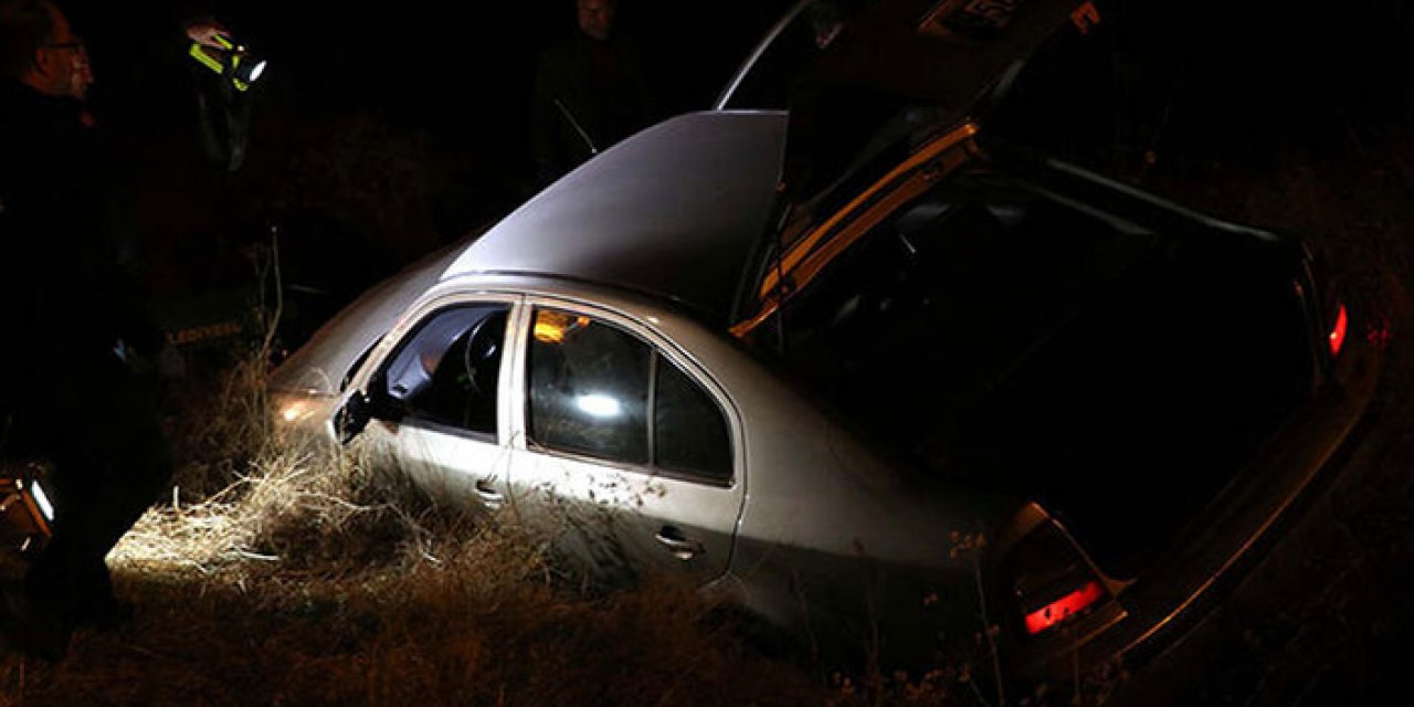 Kayseri'de, kaza yapan otomobil sürücüsü öldü