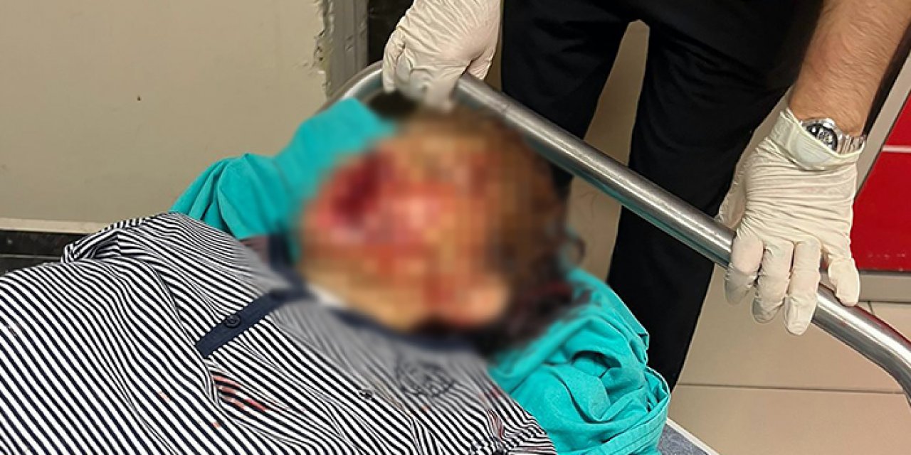 Demir kürekle darp etti: Babaanne ağır yaralı