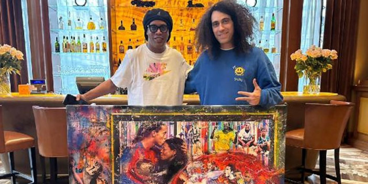 Futbolun efsane ismine özel tablo