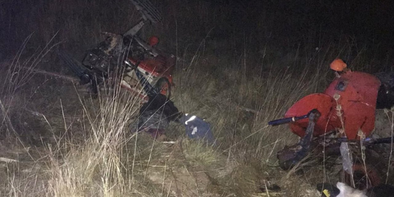 Kütahya'da feci kaza: 2 ölü, 1 yaralı