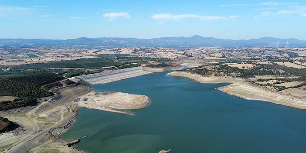 Bayramiç Barajı’nda tehlike çanları çalıyor! Tarımsal sulamaya kapatılıyor