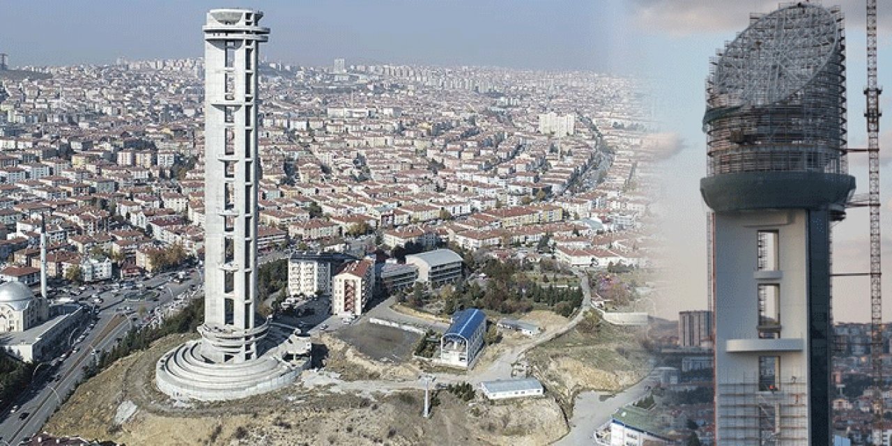 Ankara'nın simgesi Cumhuriyet Kulesi'nin açılış tarihi ertelendi
