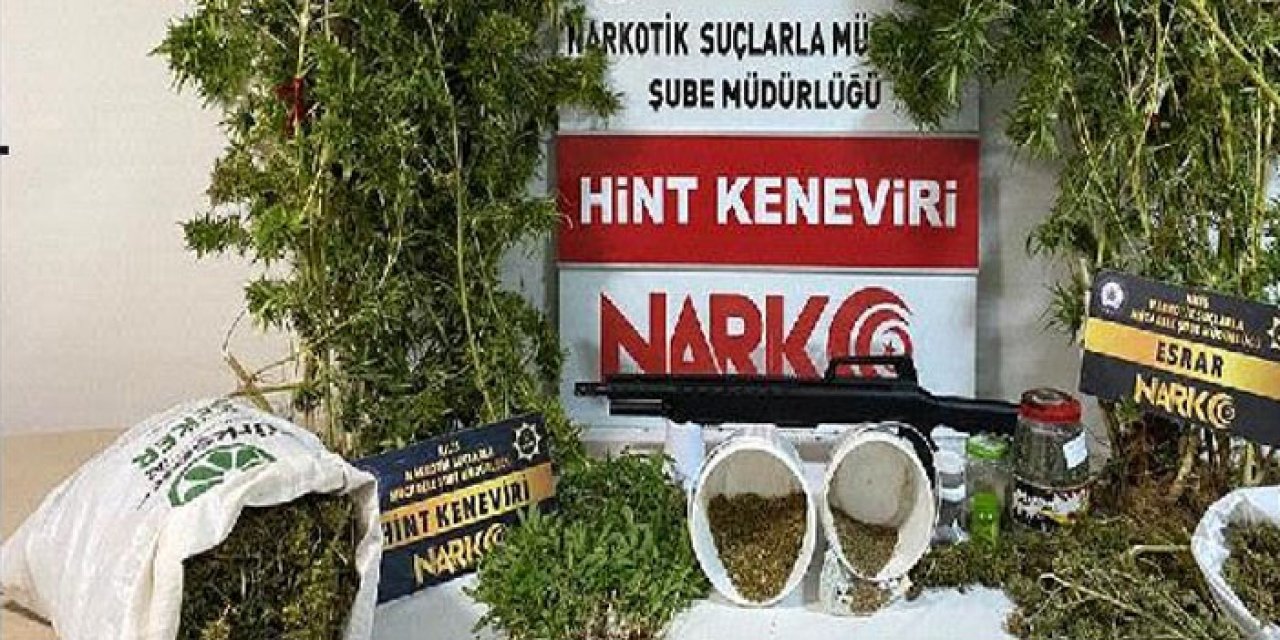 Kilis’te uyuşturucu operasyonu: 4 kilo esrar ele geçirildi