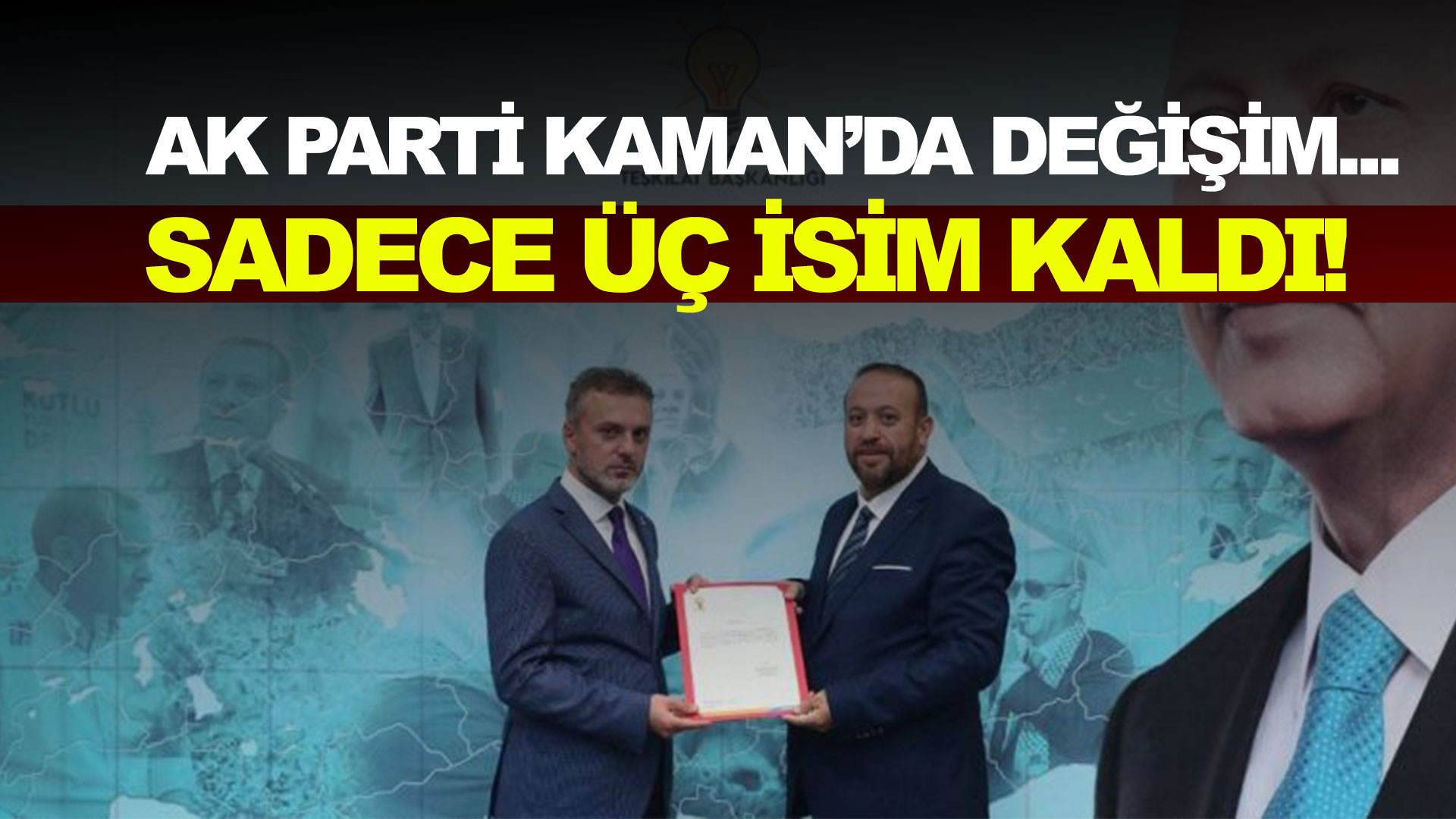 AK Parti Kaman İlçe yönetim kurulu belli oldu...