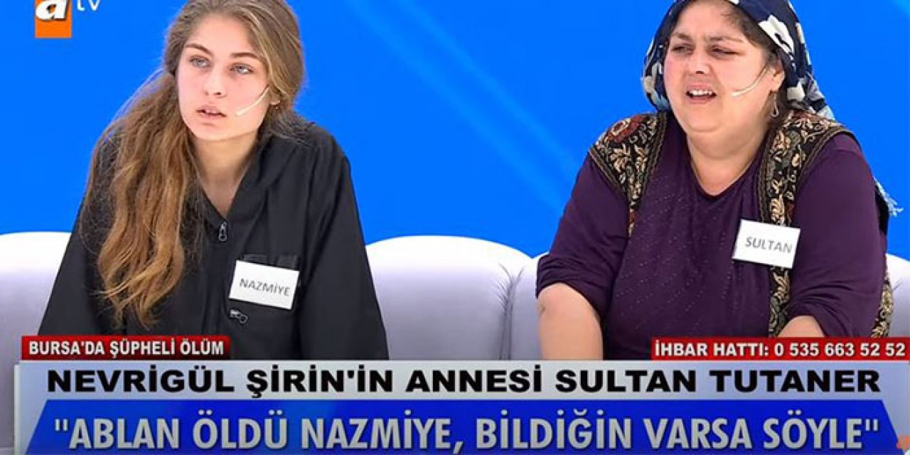 Nevrigül'ün ölümünde şok iddia: Kardeşi Nazmiye ile aralarında sevgili krizi mi vardı?