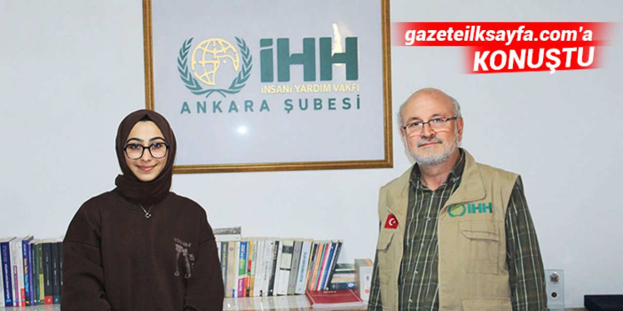 İHH Ankara Şube Başkanı Hacı Bayram Şahin: Gazze'de Cihat var
