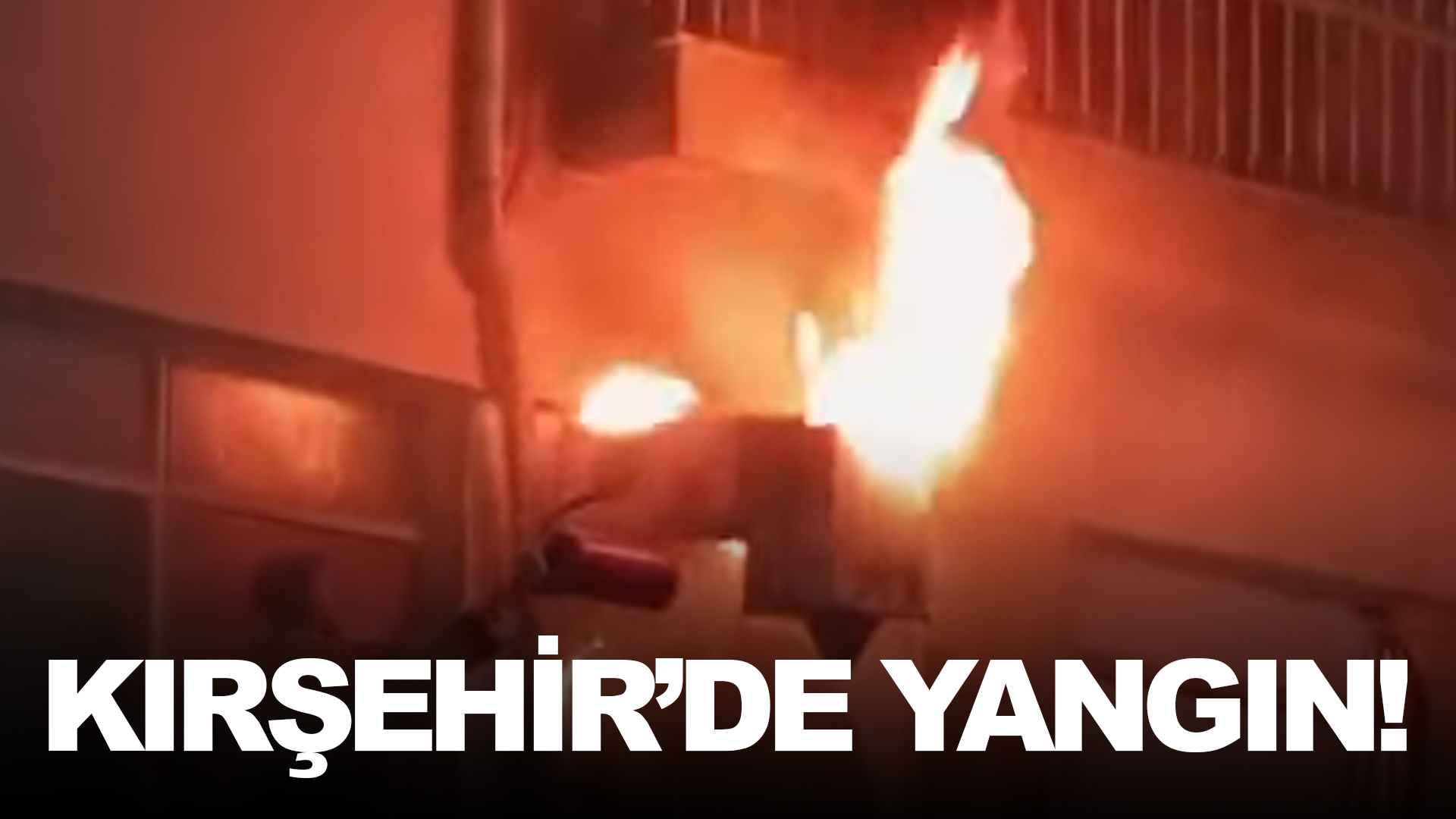 Kırşehir'de yangın!