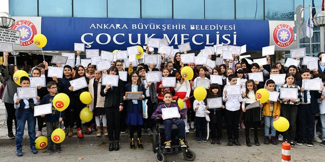 Türkiye’nin ilk Çocuk Meclisi: Başkentli çocukların sesi oluyor