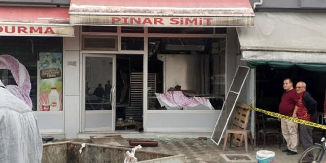 Simit fırınında patlama: 2 yaralı