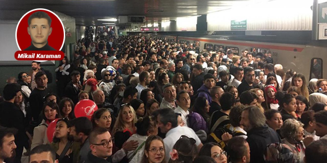 Başkentte Cumhuriyet sevgisi: Toplu taşıma felç geçirdi