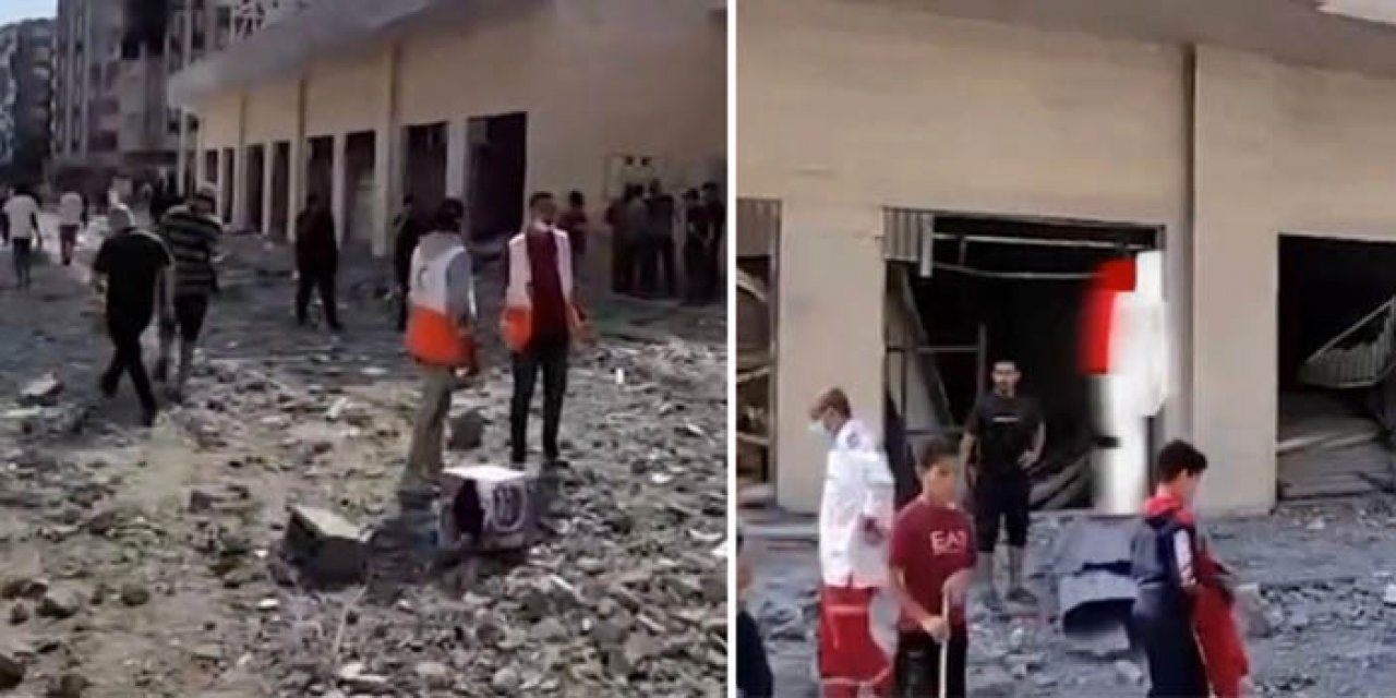 Türk Kızlay'ın depolarının vurulduğu iddialarına ilişkin açıklama geldi