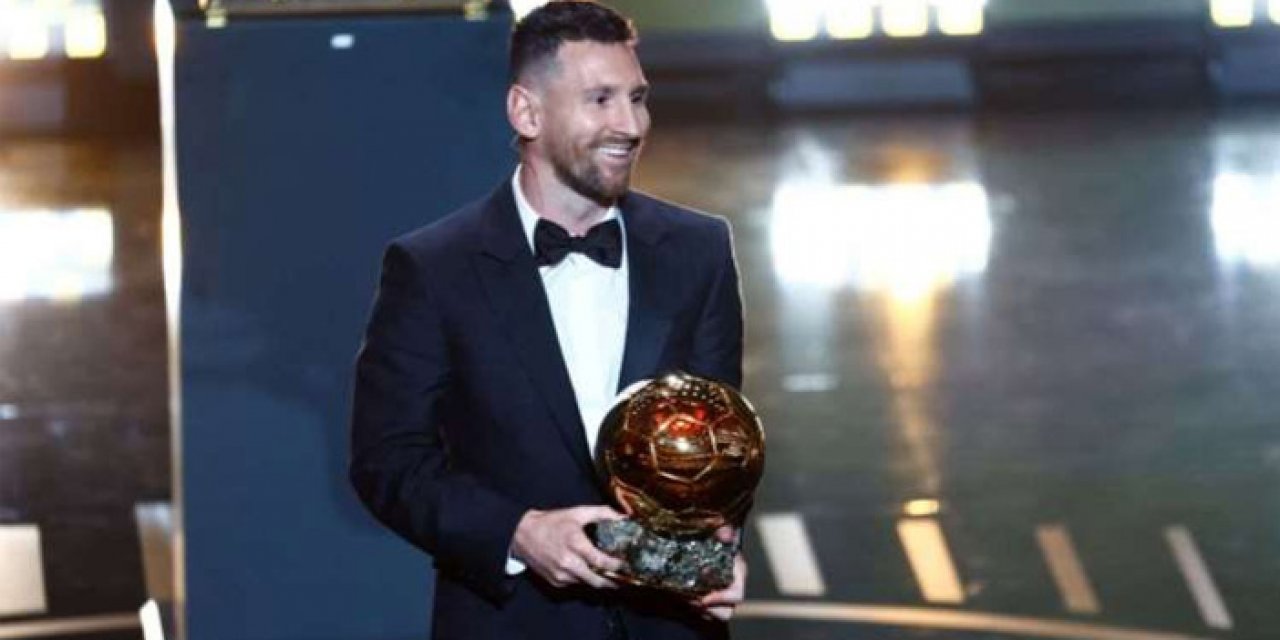 Lionel Messi 2023 Ballon d'Or ödülünün sahibi oldu