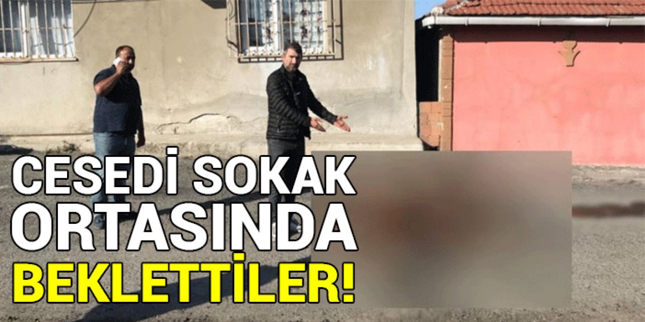 Cesedi sokak ortasında bir gün beklettiler: “Belediyeyi aradım kimse kulak asmadı”