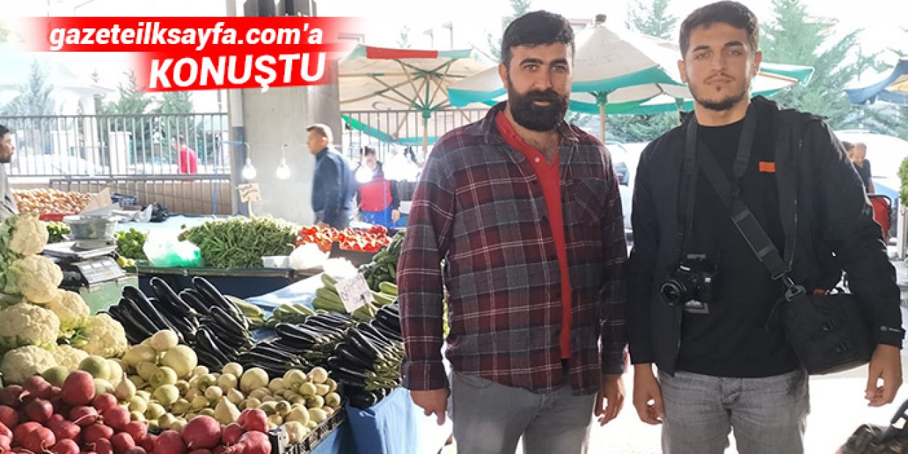 Çankaya sebze pazarının nabzını tuttuk: Fiyat iyi satış az