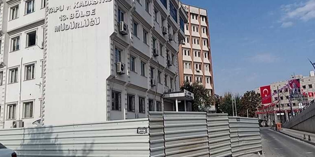 Gaziantep Tapu Müdürlüğü'nde korku dolu anlar!