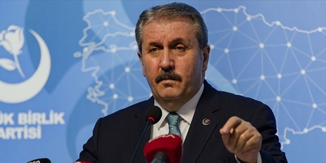 BBP Genel Başkanı Destici'den Büyük Filistin Mitingi!