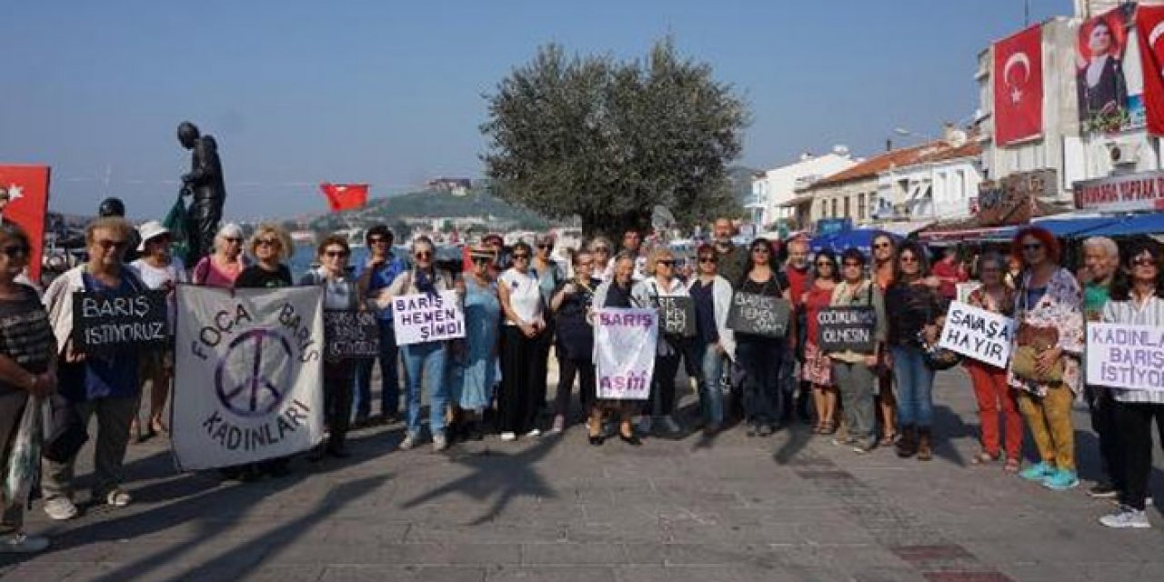 Foçalı kadınlar katliama sessiz kalmadı