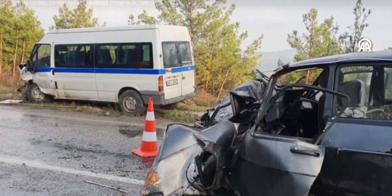 Manisa'da bir büyük kaza daha: Çok sayıda yaralı var