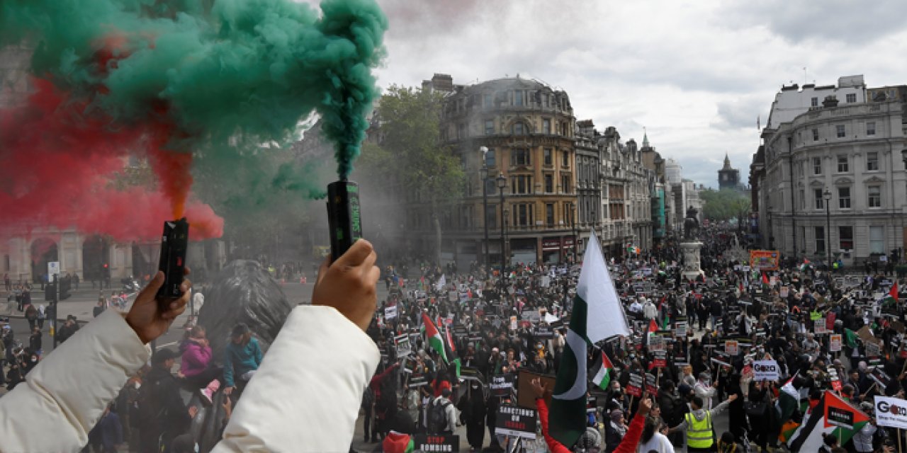 Londra polisinden Filistin destekçilerine cadı avı